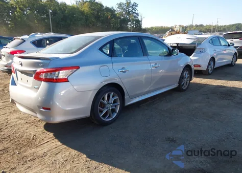 2013 Nissan Sentra Sr from USA, damaged, VIN 3N1AB7AP9DL787643